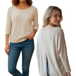 LOFT Outlet Lounge Back-Vent Pullover